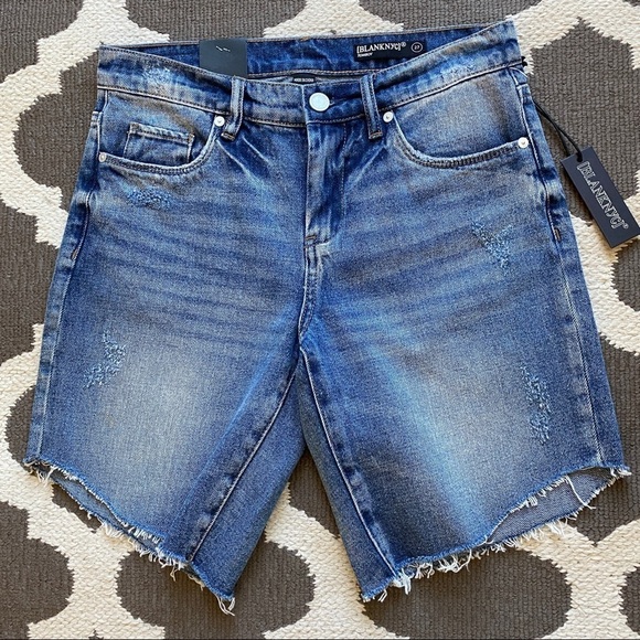 Blank NYC Pants - Blank NYC Tomboy Jeans Shorts Size 27 NWT
